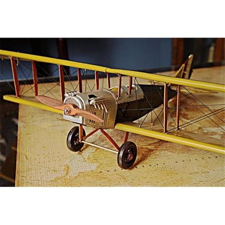 OLD MODERN HANDICRAFTS Old Modern Handicrafts AJ014 Yellow Curtis Jenny Plane 1:18 AJ014